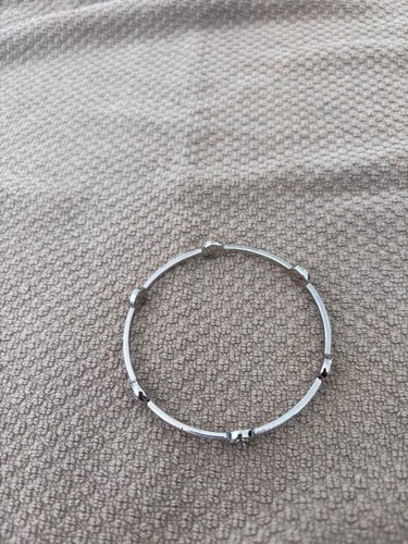 Stauer triplet bangle rhodium - bangle,
