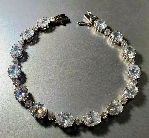 Stauer tennis bracelet - stauer, 7.5"