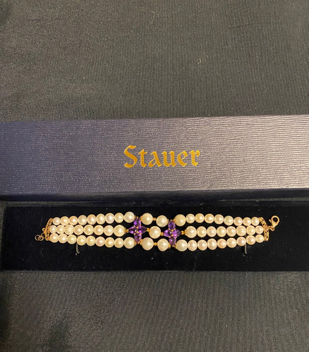 Stauer 14kygp pearl amethyst - 14kygp,