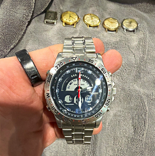 Stauer men analog digital - stauer, men's