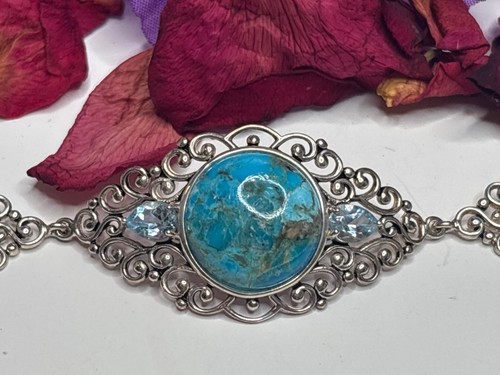 Silvertone stauer bracelet - stauer,